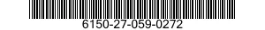 6150-27-059-0272 CABLE ASSEMBLY,POWER,ELECTRICAL 6150270590272 270590272