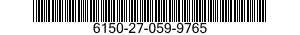 6150-27-059-9765 CABLE ASSEMBLY,SPECIAL PURPOSE,ELECTRICAL 6150270599765 270599765