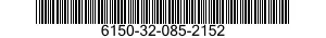 6150-32-085-2152 WIRING HARNESS 6150320852152 320852152