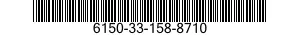 6150-33-158-8710 LEAD,STORAGE BATTERY 6150331588710 331588710