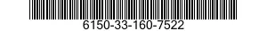 6150-33-160-7522 CASE,CABLE ASSEMBLY 6150331607522 331607522