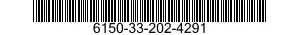 6150-33-202-4291 CABLE ASSEMBLY,SPECIAL PURPOSE,ELECTRICAL 6150332024291 332024291