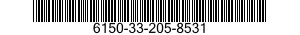 6150-33-205-8531 CABLE ASSEMBLY,SPECIAL PURPOSE,ELECTRICAL 6150332058531 332058531