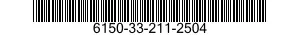 6150-33-211-2504 CABLE ASSEMBLY,SPECIAL PURPOSE,ELECTRICAL,BRANCHED 6150332112504 332112504
