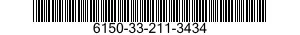 6150-33-211-3434 CABLE ASSEMBLY,SPECIAL PURPOSE,ELECTRICAL 6150332113434 332113434