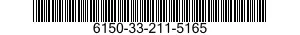 6150-33-211-5165 CABLE ASSEMBLY,SPECIAL PURPOSE,ELECTRICAL,BRANCHED 6150332115165 332115165