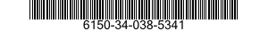 6150-34-038-5341 CABLE ASSEMBLY,POWER,ELECTRICAL 6150340385341 340385341