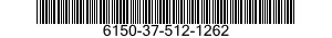 6150-37-512-1262 CABLE ASSEMBLY,SPECIAL PURPOSE,ELECTRICAL 6150375121262 375121262