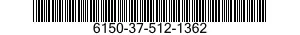 6150-37-512-1362 CABLE AND CONDUIT ASSEMBLY,ELECTRICAL 6150375121362 375121362