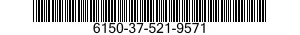 6150-37-521-9571 LEAD,STORAGE BATTERY 6150375219571 375219571