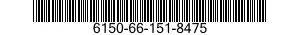 6150-66-151-8475 CABLE ASSEMBLY,SPECIAL PURPOSE,ELECTRICAL 6150661518475 661518475