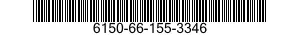 6150-66-155-3346 LEAD,ELECTRICAL 6150661553346 661553346