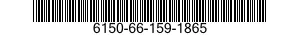 6150-66-159-1865 CABLE ASSEMBLY,POWER,ELECTRICAL 6150661591865 661591865