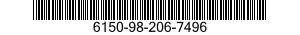 6150-98-206-7496 CABLE ASSEMBLY,SPECIAL PURPOSE,ELECTRICAL,BRANCHED 6150982067496 982067496