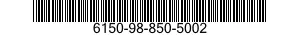 6150-98-850-5002  6150988505002 988505002
