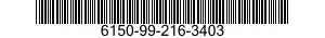 6150-99-216-3403 CABLE ASSEMBLY-SWITCH,ELECTRICAL 6150992163403 992163403