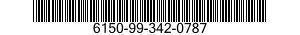 6150-99-342-0787 CABLE ASSEMBLY,POWER,ELECTRICAL 6150993420787 993420787
