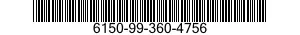 6150-99-360-4756 CABLE ASSEMBLY,SPECIAL PURPOSE,ELECTRICAL 6150993604756 993604756