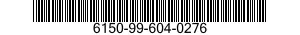6150-99-604-0276 CORD ASSEMBLY,ELECTRICAL 6150996040276 996040276