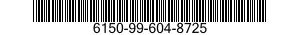 6150-99-604-8725  6150996048725 996048725