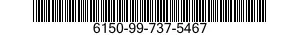 6150-99-737-5467 LEAD,ELECTRICAL 6150997375467 997375467