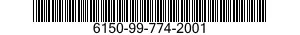 6150-99-774-2001 CABLE ASSEMBLY,SPECIAL PURPOSE,ELECTRICAL 6150997742001 997742001