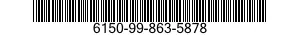 6150-99-863-5878 CABLE ASSEMBLY,POWER,ELECTRICAL 6150998635878 998635878