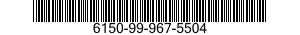 6150-99-967-5504 CABLE ASSEMBLY,SPECIAL PURPOSE,ELECTRICAL 6150999675504 999675504
