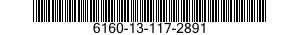 6160-13-117-2891 BATTERY BOX 6160131172891 131172891