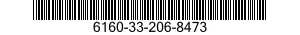 6160-33-206-8473 RETAINER,BATTERY 6160332068473 332068473