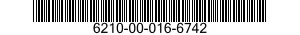 6210-00-016-6742  6210000166742 000166742