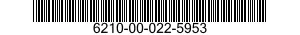 6210-00-022-5953  6210000225953 000225953