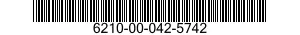 6210-00-042-5742  6210000425742 000425742