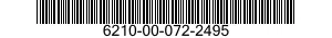 6210-00-072-2495  6210000722495 000722495