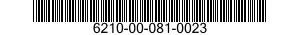 6210-00-081-0023 FIXTURE,LIGHTING 6210000810023 000810023