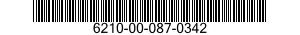 6210-00-087-0342  6210000870342 000870342