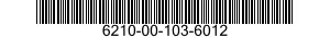 6210-00-103-6012  6210001036012 001036012