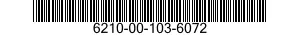 6210-00-103-6072  6210001036072 001036072