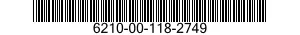 6210-00-118-2749 LIGHT ASSEMBLY,INDICATOR 6210001182749 001182749