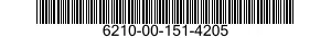 6210-00-151-4205  6210001514205 001514205