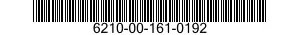 6210-00-161-0192  6210001610192 001610192