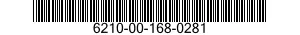 6210-00-168-0281  6210001680281 001680281