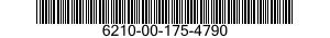 6210-00-175-4790  6210001754790 001754790