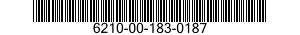 6210-00-183-0187  6210001830187 001830187