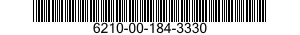 6210-00-184-3330  6210001843330 001843330