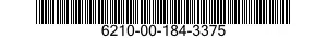 6210-00-184-3375  6210001843375 001843375