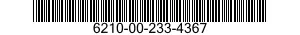 6210-00-233-4367  6210002334367 002334367