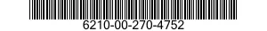 6210-00-270-4752  6210002704752 002704752