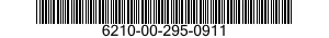 6210-00-295-0911  6210002950911 002950911