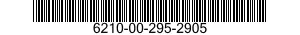 6210-00-295-2905  6210002952905 002952905